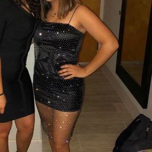 Black sparkly bodycon!